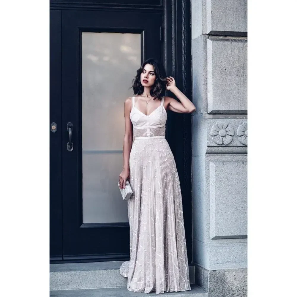 Alexis Isabella Gown Silver - Picture 4 of 10